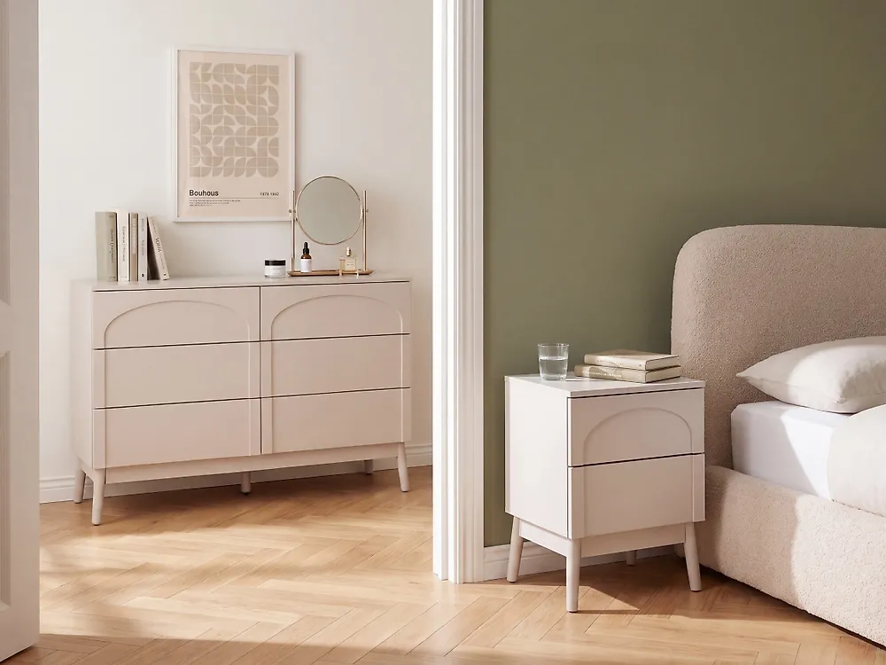 6 Drawer Chest BOULIA Light Beige_1169118