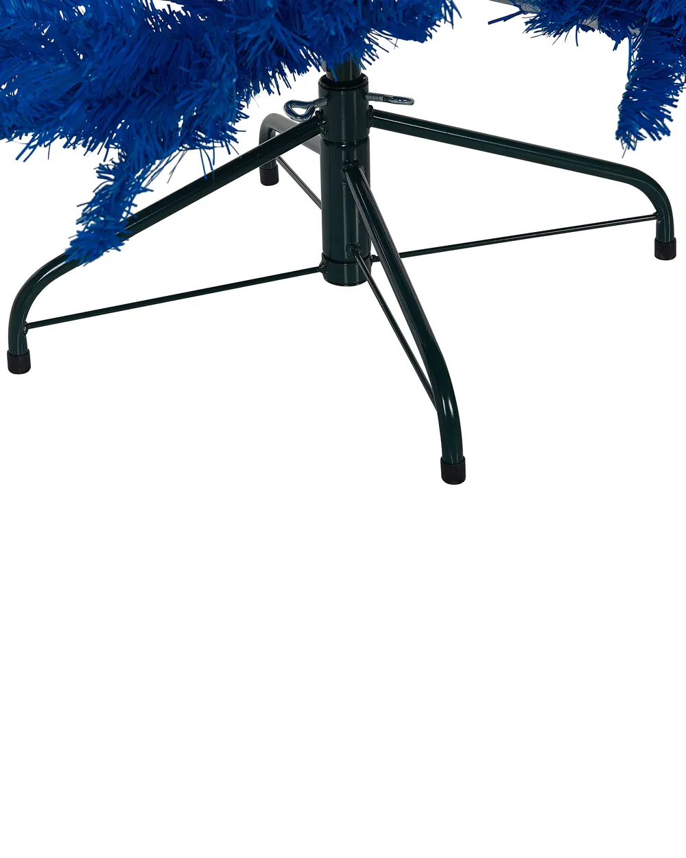 Sztuczna choinka świąteczna FARNHAM 120 cm Niebieski_813177