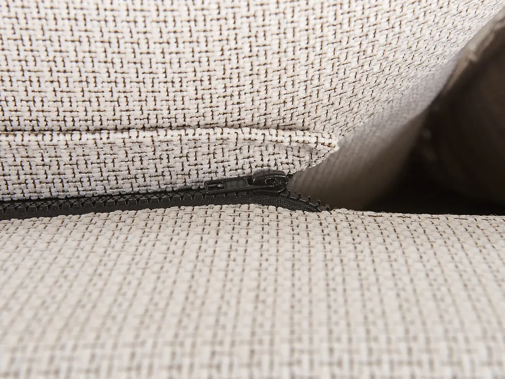 Letto Tessuto BAJONNA 160 x 200 cm Beige_1007144
