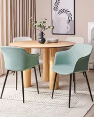 Set di 2 sedie da pranzo ELIM Verde menta_883600