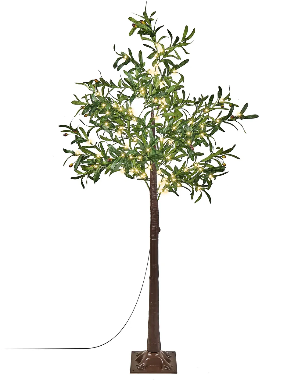 Dekoracja ogrodowa LED CELIONI 180 cm Drzewko Zielony_937849