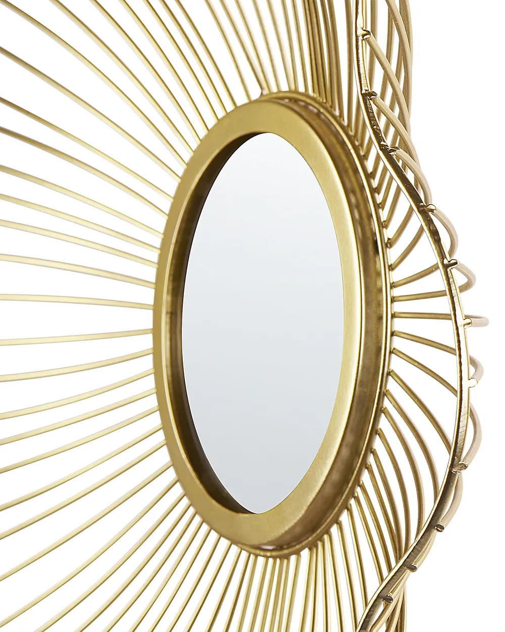 Wall Mirror SENS 40 cm 40 cm Metal Gold_904368
