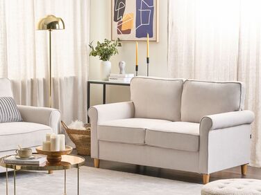 2-seters stoffsofa lysebeige RONNEBY