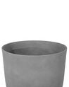 Lot de 2 cache-pots gris 43 x 43 cm CROTON_841630