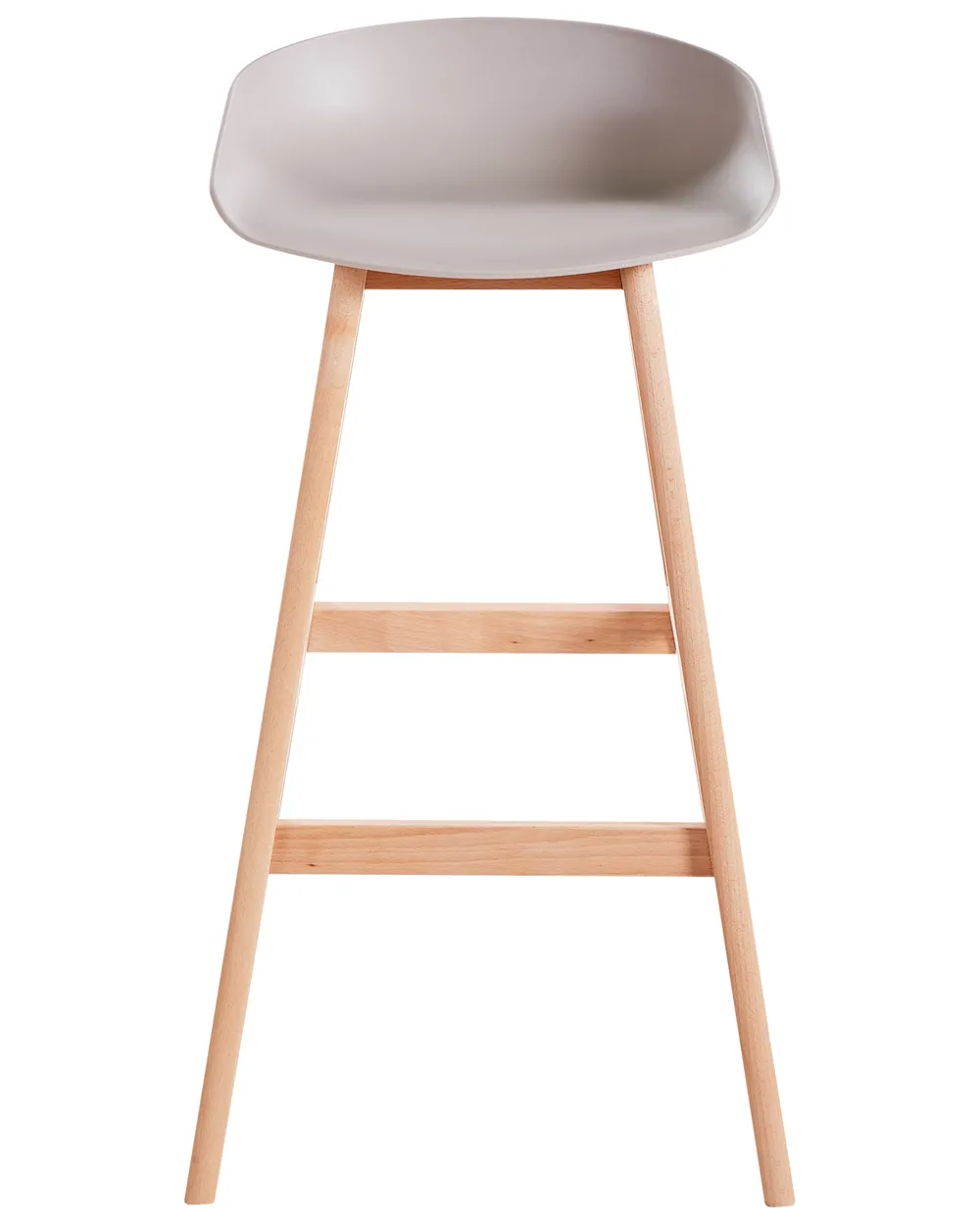 Set of 2 Bar Chairs MICCO Taupe_971316
