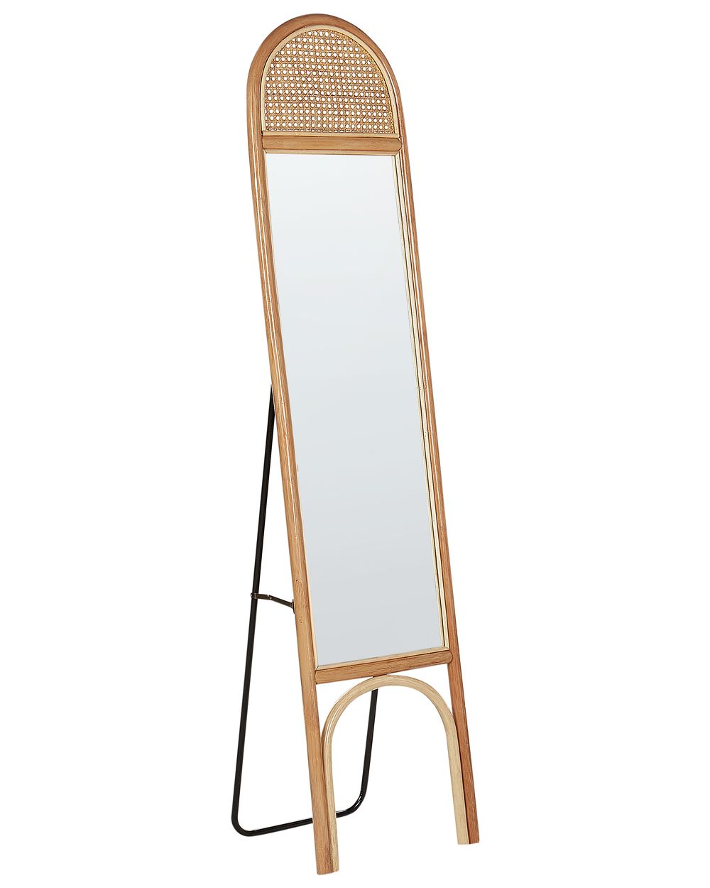 Miroir sur pied BRUSSEY 170 cm Rotin Naturel