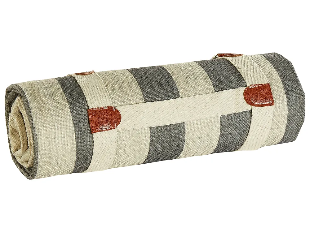 Couverture De Pique-nique Imperméable Et Isolante - 140 X 100 Cm, Avec Motif Croisillons - Idéale Pour 2 Personnes
