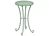 Garden Side Table CAVINIA 40 cm 40 cm Metal Green