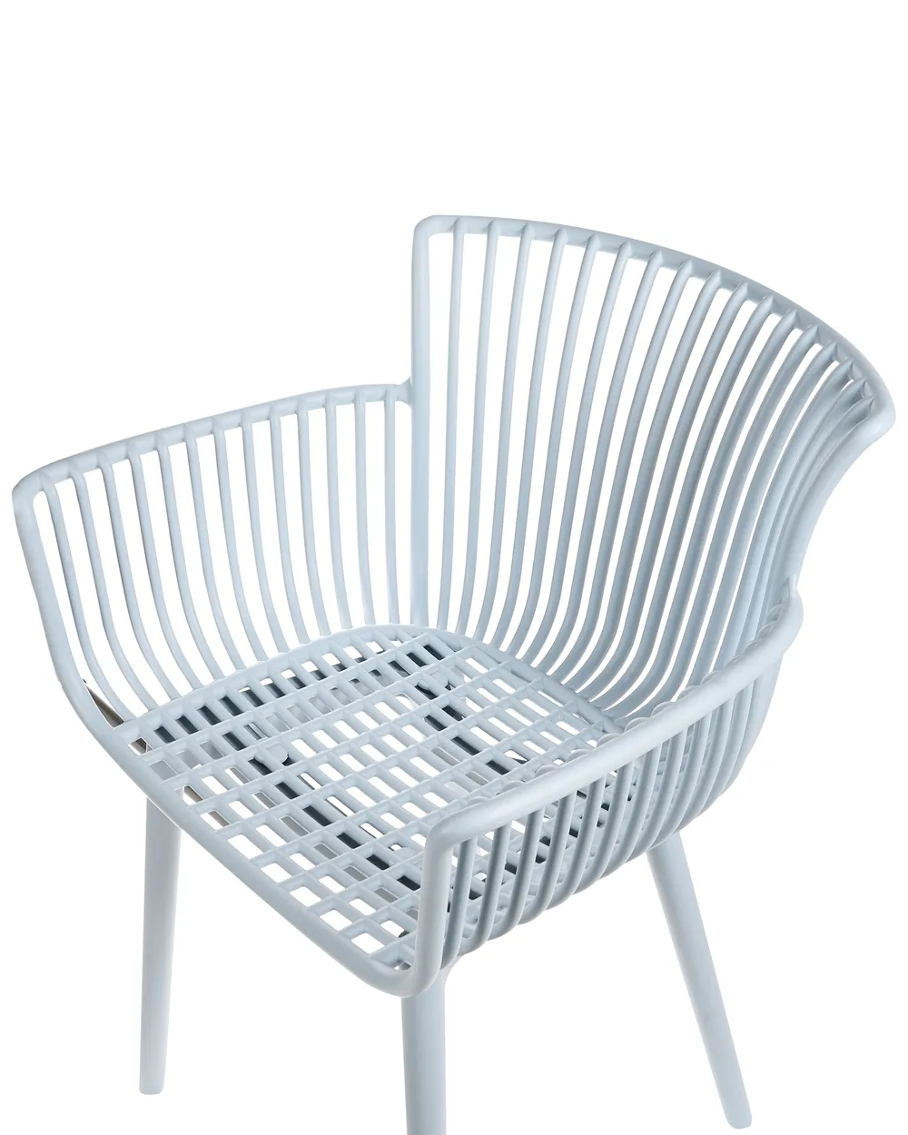 Set di 4 sedie da giardino PESARO Azzurro_998560