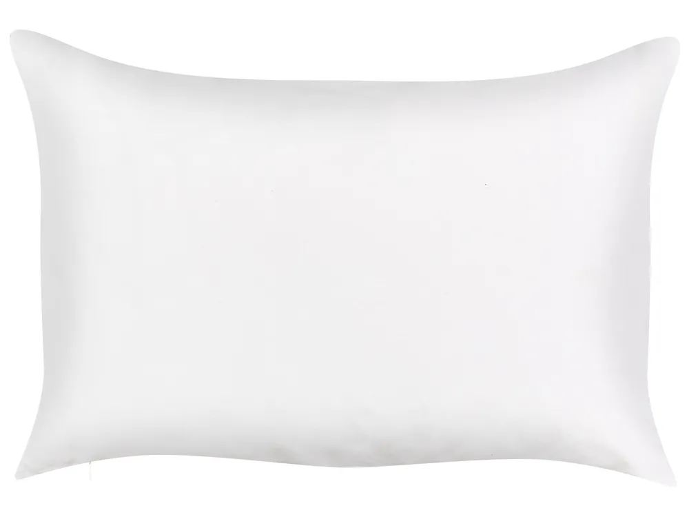 Zestaw 2 poduszek ogrodowych TORBORA Wzór roślinny 40 x 60 cm Biały Niebieski_882364