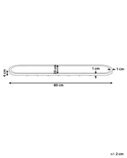 Lampa sufitowa LED CLARELLA Z pilotem Ze ściemniaczem Czarny_1117073