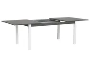 Garden Dining Set 8 Seater PANCOLE with Cushions Metal Grey_739308