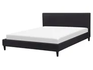 Bed Fabric FITOU 160 x 200 cm (EU King Size) Black_709830