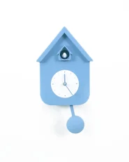 Pendulum clock BONNEVAL 24 cm with Cuckoo Blue_1158620