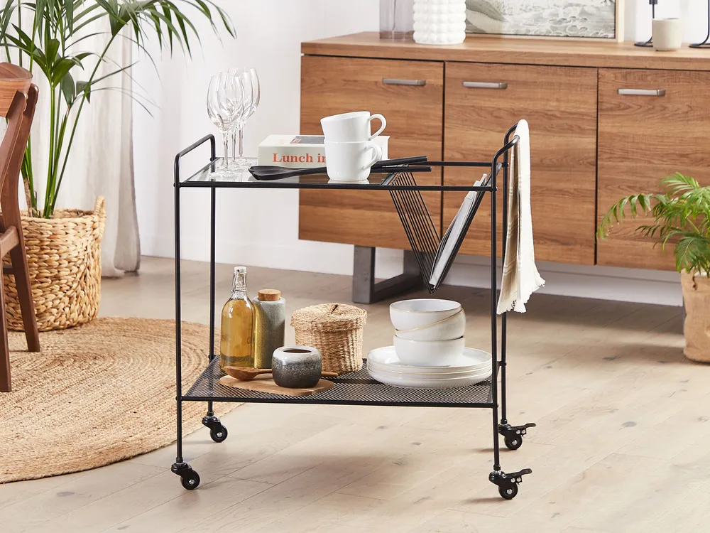 Carrello portavivande ALAMO Metallo Nero_1078818