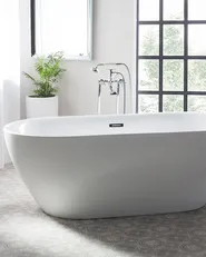 Freestanding Bathtub Faucet HEBBE Silver_718204