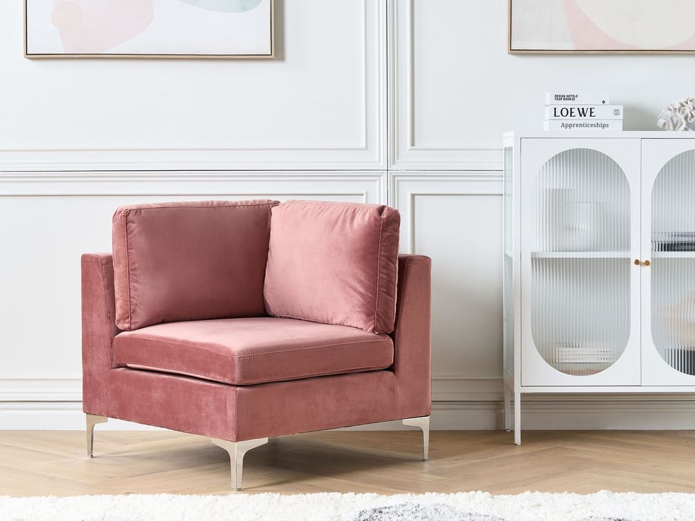 Módulo de canto EVJA Veludo Rosa