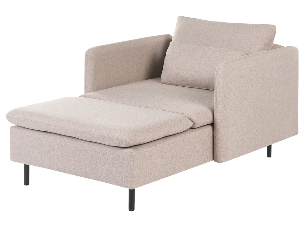 Chaiselong EGERIS Beige