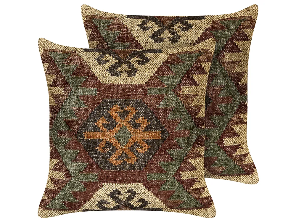 MADIZZ Set van 2 namaakwollen pluche decoratieve kussenslopen fluffy zachte decoratieve kussenhoes voor bank slaapkamer kussensloop 55x55 cm Crème wit