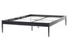 Cama con somier de metal negro 160 x 200 cm VAURS_827931