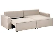 Narożnik rozkładany TORSANG Beżowy_1192623