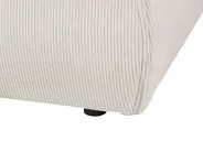 Waterbed Corduroy VINAY 180 x 200 cm (EU Super King) Light Beige_880983