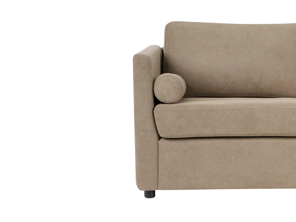 Sofa Bed INKOO Fabric Brown_984782