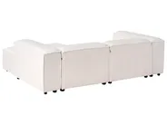 Modular Corner Sofa 2 Seater ARDAL with Ottoman Boucle Off-White Left Hand_908382