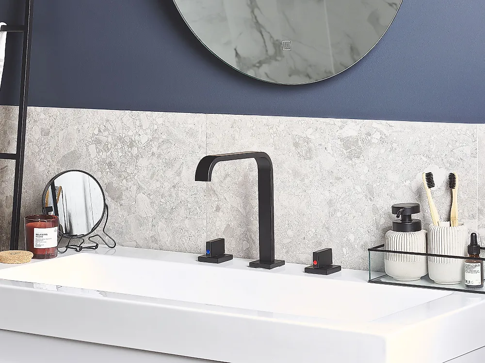 Robinet de lavabo KAGERA Laiton Noir_1177862