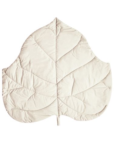 Tappeto da gioco per bambini HELIKON 110 x 110 cm Cotone Bianco sporco