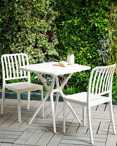 Set of 2 Garden Chair White SERSALE