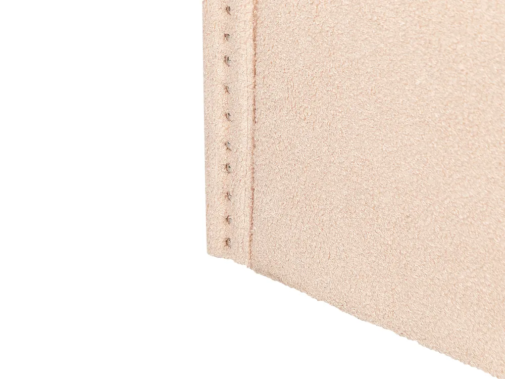 Trundle Bed Boucle TROYES 90 x 200 cm (EU Single) Peach Pink_906973
