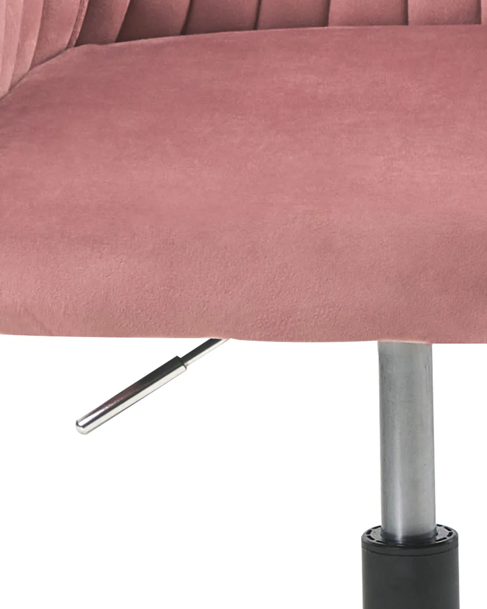 Desk Chair VENICE Velvet Pink_868455
