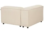 Modular Corner Sofa 4 Seater ARDAL Fabric Beige Left Hand_947915