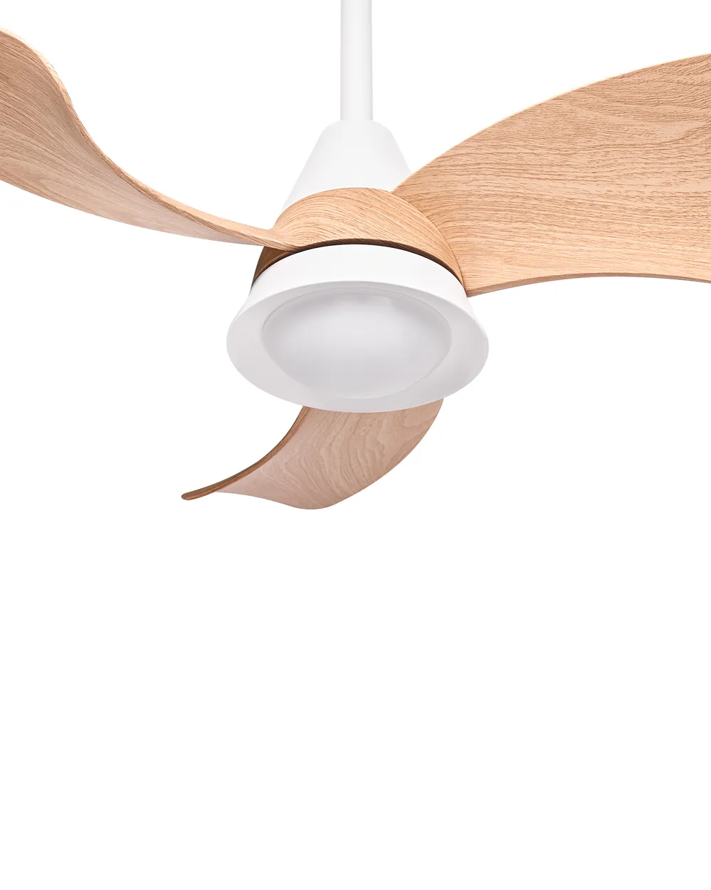 Ceiling Fan with Light HAINES with Remote LED White_1133397