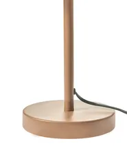 Table Lamp HANGER Metal Brown_1017097