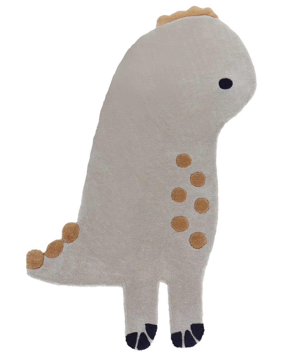 Alfombra infantil DINO Gris 100 x 160 cm Lana