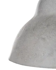 Lampada a sospensione KABALEBO Cartapesta Grigio_958143