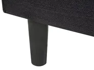 Bed Fabric FITOU 120 x 200 cm (EU Small Double) Black_1014131