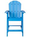 Garden Bar Chair Blue ADIRONDACK_938533