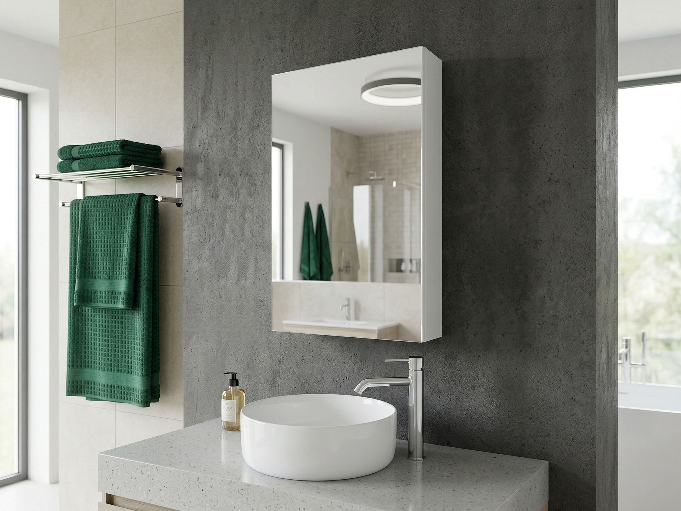 Breite 80 cm x Höhe 60 cm DIN Rechts