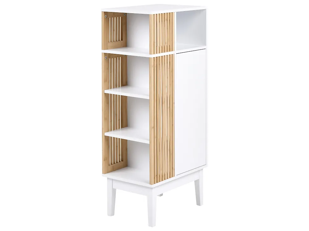 Armario de baño NUBES 52 cm Marrón claro/Blanco_1182764
