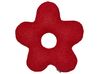 Koristetyyny teddykangas punainen 40 x 40 cm 2 kpl CAMPONULA_889264