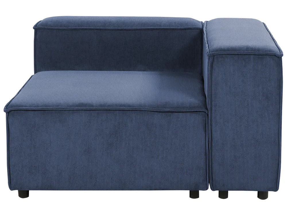 Corner Seat ARDAL Corduroy Dark Blue Left Hand_1008645