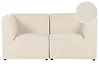 Sofá modular 2 plazas LEMVIG Pana Beige claro