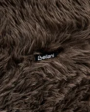 Poltrona ILBRO Finta pelliccia Marrone scuro/Marrone chiaro_1057574