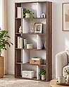 5 Tier Bookcase ORILLA 174 cm Dark Brown
