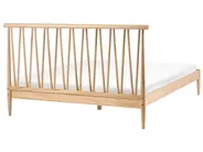 Bed Pine Wood URDOS 160 x 200 cm (EU King Size) Light Brown_1082469