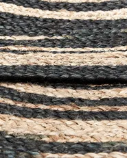 Rug ARTORA Beige ø 140 cm Jute_757870