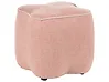 Pouf JUNO Tessuto Rosa